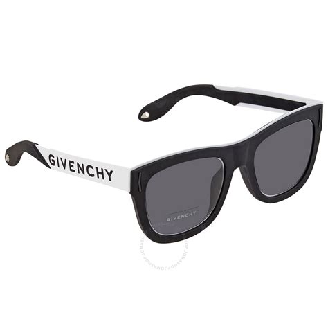 Givenchy Grey Square Unisex Sunglass